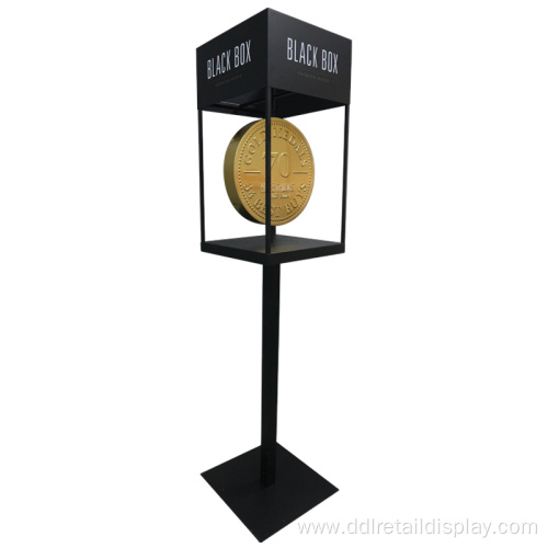 Brand Sign Holder Metal Wine Display Stand